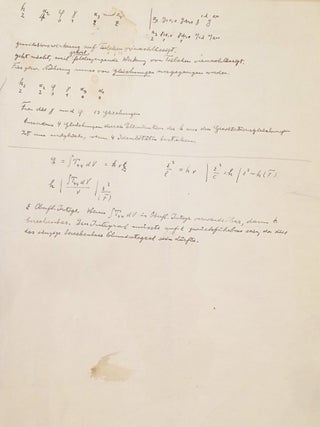 Autograph Manuscript