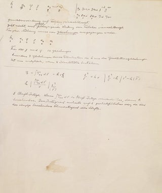 Autograph Manuscript