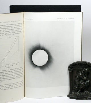 Item #146 A Determination of the Deflection of Light by the Sun’s Gravitational Field, from...