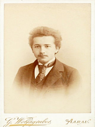 Item #16 Photograph Signed. ALBERT EINSTEIN