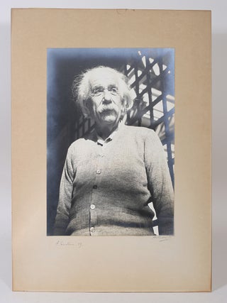 Item #18 Photograph Signed. ALBERT EINSTEIN, ALAN RICHARDS