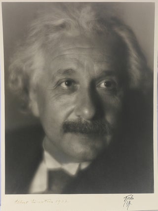 Item #20 Photograph Signed. ALBERT EINSTEIN