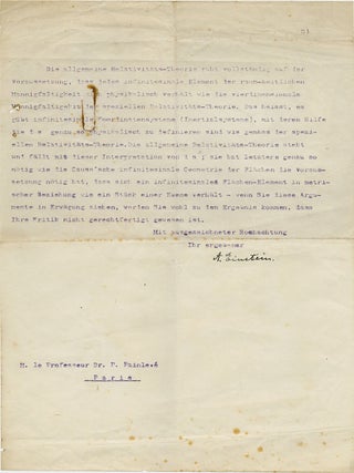 Typed Letter Signed